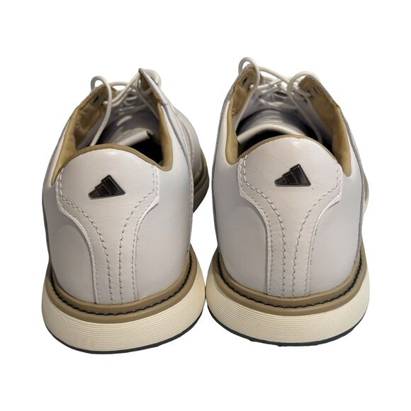 Size 11 Adidas MC Z-Traxion Cloud White Leather Spikeless Mens Golf Shoes IF2713 main image 8